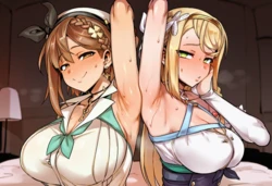 Aroma - Ryza x Klaudia - 72p - Futa (Patreon) [AI Generated]