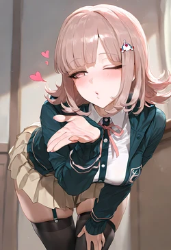 Axiah - Chiaki Nanami x BBC Request [309 p] (Patreon) [AI Generated]
