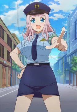 [Sephiaton] Chika Fujiwara(Kaguya-sama: Love Is War) - Anime Style (Patreon) [AI Generated]