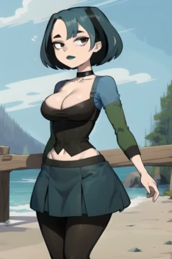 DaidoujiPV 2024-03-16 Total Drama Island - Gwen [AI Generated]