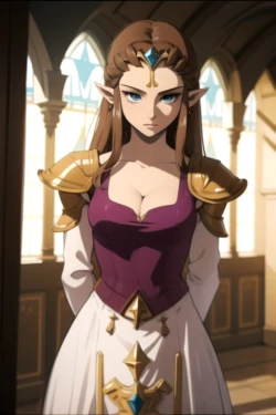 DaidoujiPV 2024-03-24 The Legend of Zelda - Three Zelda [AI Generated]