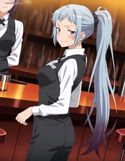 18animegirls - (T2/T3/197p) Saki Kawasaki (川崎 沙希) + 比企谷八幡 Hachiman Hikigaya | Bar (Patreon) [AI Generated]