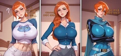 [Next Waifus] Saving the Multiverse with 3 Gwen Tennysons (Ben10) [Korean] [Ai Generated]