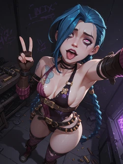 Jinx | Wild Workshop | Arcane: League of Legends  [AI Generated]