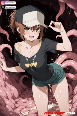 Misaka Mikoto Tentacle Lab [AI Generated]