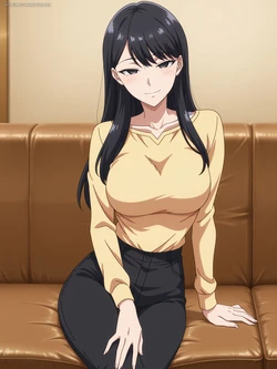 artkoikoi - [Request] Hikari Kuroda | Iribitari Gal ni Ma*ko Tsukawasete Morau Hanashi (Patreon) (Set 01) [AI Generated]