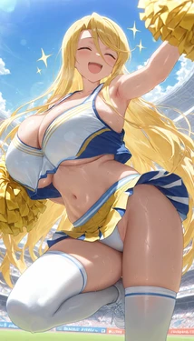Marikawa Shizuka - Cheerleader // 鞠川静香 - チアガール [138p] (Patreon) [AI Generated]