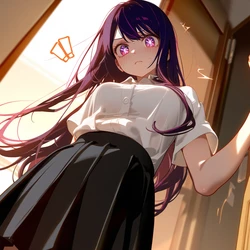 [X dramatic] Hoshino Ai & Hoshino Ruby - Night Walk (Oshi no Ko) [AI Generated]