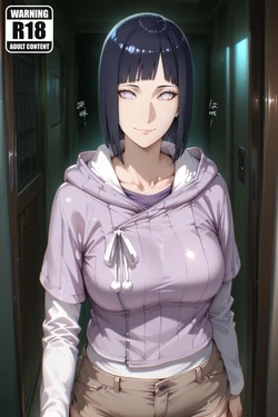 Chwan Art - Hinata Hyuga / Naruto (Ai Generated)