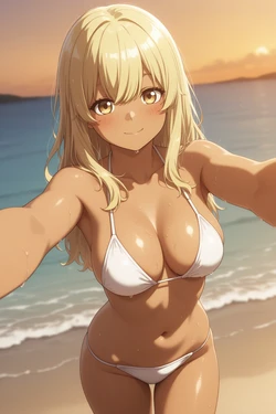 Sayaka - Higa Kana | Beach (21P) (Patreon) [AI Generated]