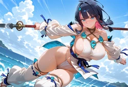 Tsukinoo - 6-20 Utsumi Erice宇津見エリセ X Fat Man 太った男性 -77p (New Style) (Patreon) [AI Generated]