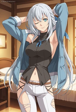 artkoikoi - [Request] Shizuna Rem Misurugi | The Legend of Heroes: Trails through Daybreak (Patreon) (Set 01) [AI Generated]