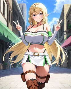 Ponchoman - Aria - Beheneko: The Elf-Girl's Cat is Secretly an S-Ranked Monster! || アリア - Sランクモンスターの《ベヒーモス》だけど、猫と間違われてエルフ娘の騎士（ペット）として暮らしてます (UNCENSORED) 70 IMAGES (Patreon) [AI Generated]