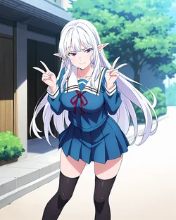 Ponchoman - Mariabelle - Welcome to Japan, Ms. Elf! || マリアーベル - 日本へようこそエルフさん。 (UNCENSORED) 70 IMAGES (Patreon) [AI Generated]