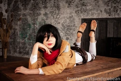 Tsunderebean - Mikasa