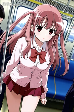 minakaze - 【Saki】Ako Atarashi: School Uniform [AI Generated]