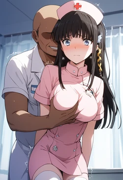 minakaze - 【The Irregular at Magic High School】Shiba Miyuki: Nurse [AI Generated]