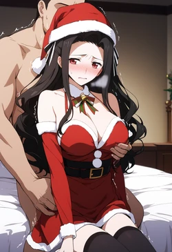 minakaze - 【The Irregular at Magic High School】Saegusa Mayumi: Santa [AI Generated]