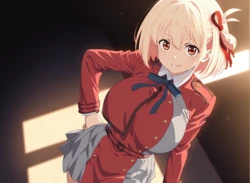 ＞＜ 錦木千束(リクエスト) (Patreon) [AI Generated]