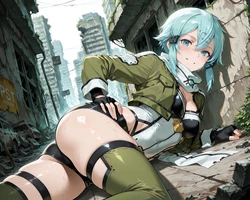 [Lanmon AI] Asada Shinon (GGO) [AI Generated]