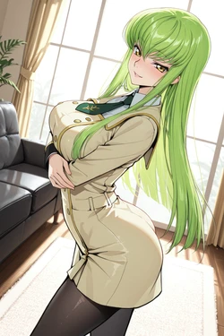 ae8ty6 - C.C. - (Code Geass)❤️❤️❤️ (Patreon) [AI Generated]