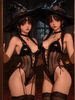 in Miss Addams's room [AI Generated]