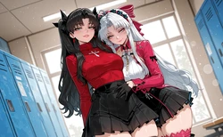 [Miyu] Carlotta: "Rin Tohsaka's Stolen Clothes" [AI Generated]