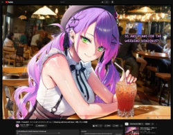 [Poggerrogger] Towa's NTR Café [Uncensored] (AI Generated)