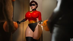 [Rude Frog] Spooky: Helen Parr (The Incredibles)