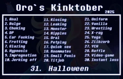 [Oro97] Kinktober 2025 (Ongoing)