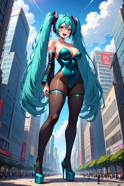 Hatsune Miku Leotard [AI Generated]