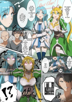 [Hyoui Lover (Rim)] SAO Asuna & Leafa Body Jack [English]