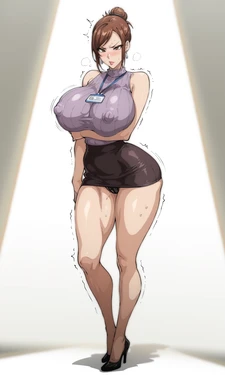 [FM] Hisato Azuma office ntr (AI Generated)