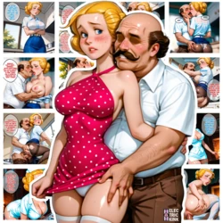 Wilson The Menace! (Alice Mitchell) -Electrickink- (Ai Generated)