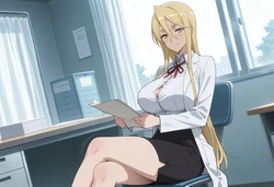 Doctor Marikawa Shizuka [AI Generated]
