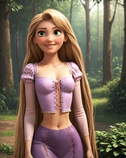 [The Multiverse.Ai] Rapunzel 3rd set [AI Generated]