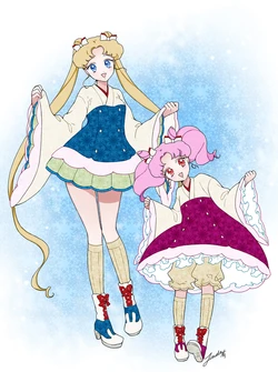 Sailor moon art compilation  and some arts