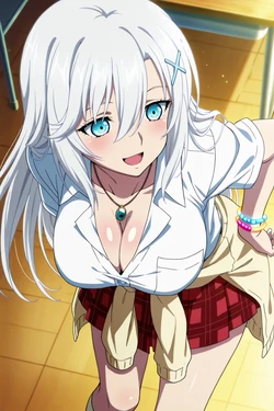 minakaze - 【Strike the Blood】La Folia Rihavein: Gyaru School Uniform [AI Generated]