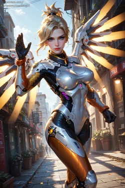 [Patreon] [AiASAG] [4K] 💉Mercy 🪽 - Preview [AI Generated]