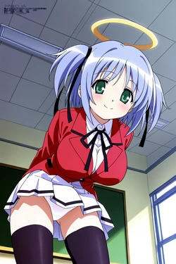 minakaze - 【Bokusatsu Tenshi Dokuro-chan】Mitsukai Dokuro: School Uniform [AI Generated]