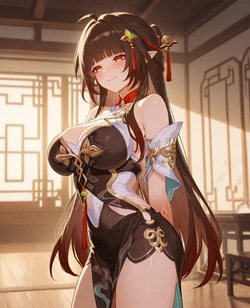 （SamAiArtist）Lingsha vs dog（Patreon）[AI Generated]