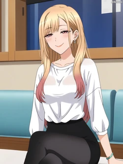 [AyaEcchi] Kitagawa Marin Indoors (Sono Bisque Doll) + EXTRAS (Patreon) [AI Generated]