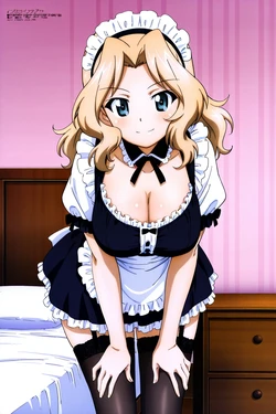 [minakaze] Kay : Maid (Girls und Panzer) [AI Generated]