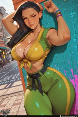 Patreon - NaughtyPuff -⚡Laura | Street Fighter [AI GENERATED]