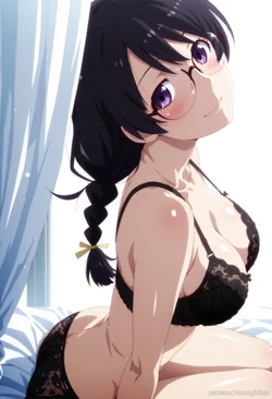 AIusagichan - 化物語 羽川翼 bakemonogatari hanekawa tsubasa 393P (Patreon) [AI Generated]