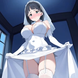 [BlueBird] kirigaya suguha(bride) [AI Generated]