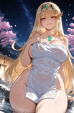 [Miyu]  Mythra: Twilight Aegis  [Ai Generated]
