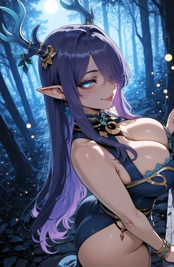 [Miyu] Lauma: Midnight’s Bloom  [Ai Generated]