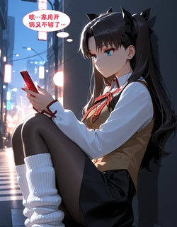 远坂凛的来财日子 [AI Generated]