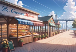 Gina | Santa Monica Pier ☀️🍸 [Meowu laha] [AI Generated]